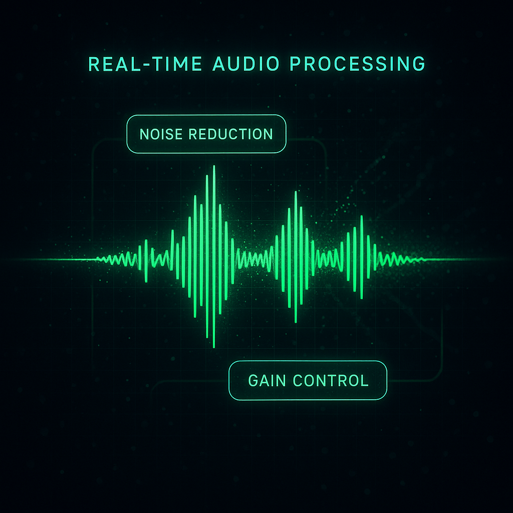 Real-time Audio Processing in Audora